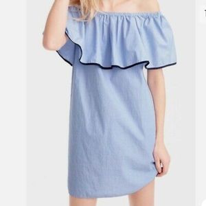 J. Crew Off-the-shoulder dress